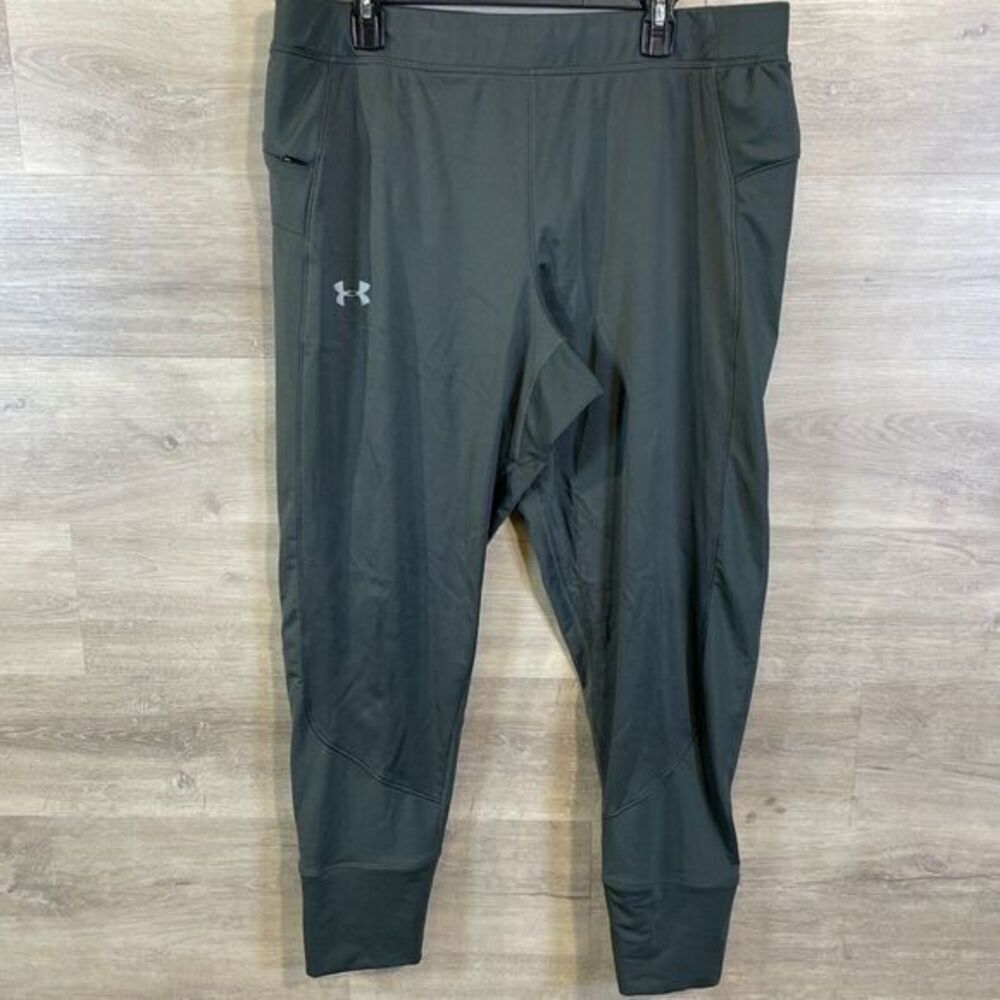 Under Armour Mens Jogger Size XXL Elastic Waist Drawstring Cropped Pants‎ Active